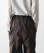 画像をギャラリービューアに読み込む, SUBLATIONS-サブレーションズのKIVULI PRINT BANANA CUTTING PANTSのDARK BROWN公式通販サイトsession福岡セレクトショップ
