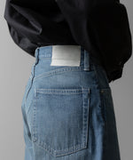 画像をギャラリービューアに読み込む, ssstein(シュタイン)の24AWコレクション DEFORMATION WIDE DENIM JEANS - INDIGO 公式通販サイトsession福岡セレクトショップ
