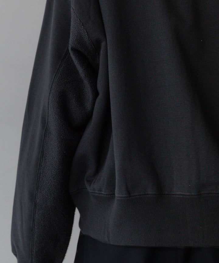 stein(シュタイン)の24SSコレクションUNTWISTED YARN SWEAT ZIP UP HOODYのCHARCOAL