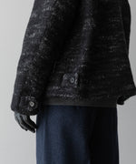 画像をギャラリービューアに読み込む, INTÉRIM(インテリム)のDOUBLE FACE HAIRY BABY LAMA WOOL SPORTS JACKET - RAW BLACKの公式通販サイトsession福岡セレクトショップ
