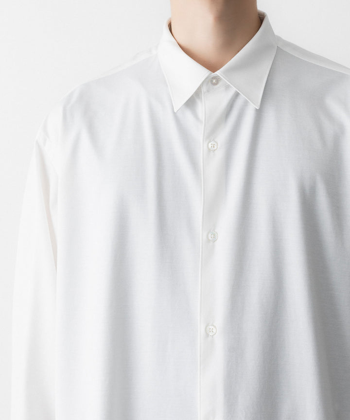KANEMASA PHIL. カネマサフィルの46G MODEST SHIRTのWHITE 公式通販サイトsession福岡セレクトショップ