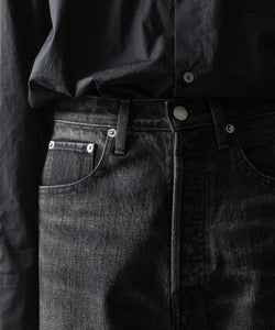 ssstein(シュタイン)の24AWコレクション DEFORMATION WIDE DENIM JEANS - BLACK 公式通販サイトsession福岡セレクトショップ