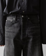 画像をギャラリービューアに読み込む, ssstein(シュタイン)の24AWコレクション DEFORMATION WIDE DENIM JEANS - BLACK 公式通販サイトsession福岡セレクトショップ
