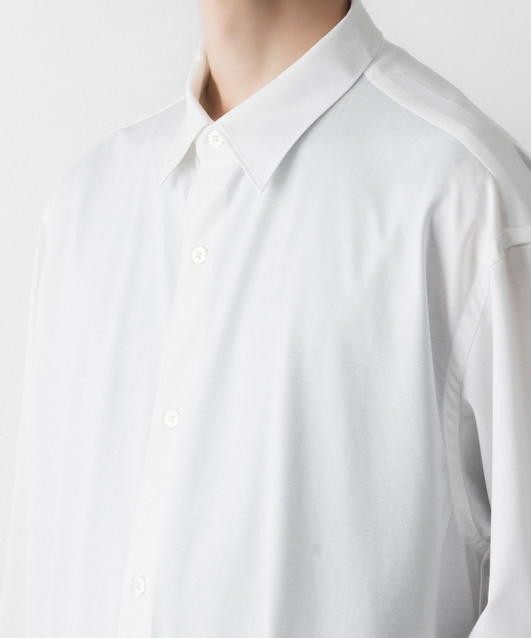 KANEMASA PHIL. カネマサフィルの46G MODEST SHIRTのWHITE 公式通販サイトsession福岡セレクトショップ