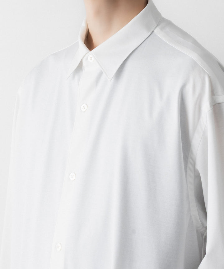 KANEMASA PHIL. カネマサフィルの46G MODEST SHIRTのWHITE 公式通販サイトsession福岡セレクトショップ