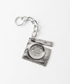 【THE OBJECT】RIPPED RAINCOAT_KEYRING - SILVER