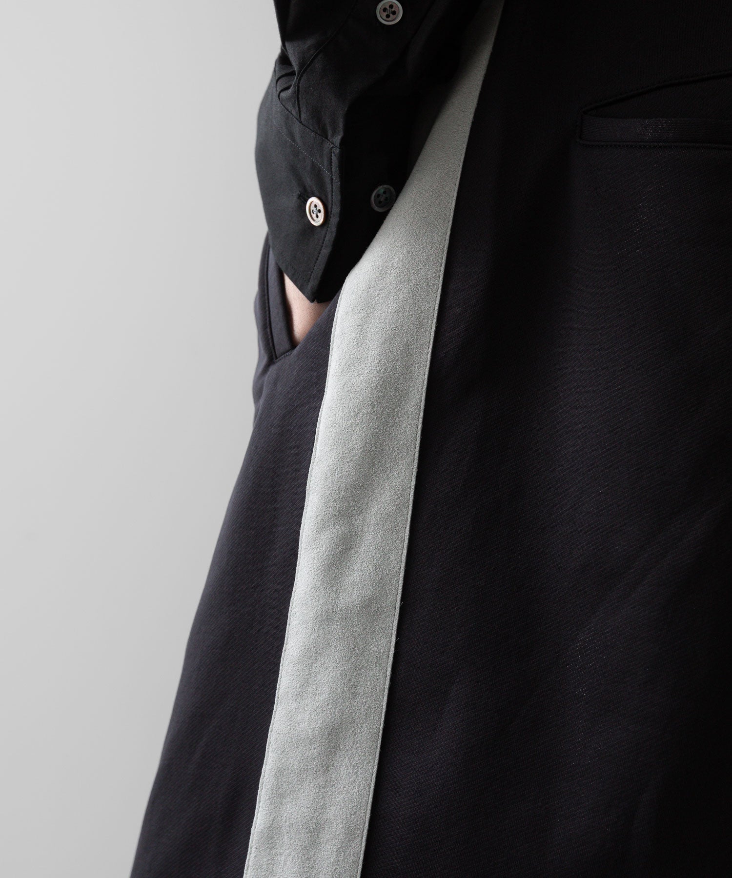 ssstein(シュタイン)の24AWコレクション NYLON JERSEY TRACK TROUSERS - DARK NAVY 公式通販サイトsession福岡セレクトショップ