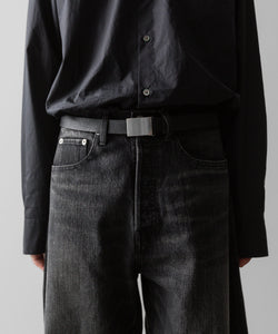 ssstein(シュタイン)の24AWコレクション DEFORMATION WIDE DENIM JEANS - BLACK 公式通販サイトsession福岡セレクトショップ