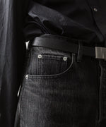 画像をギャラリービューアに読み込む, ssstein(シュタイン)の24AWコレクション DEFORMATION WIDE DENIM JEANS - BLACK 公式通販サイトsession福岡セレクトショップ
