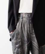 画像をギャラリービューアに読み込む, 【SUBLATIONS】CRACKING COATED BANANA CUTTING PANTS - SAND BEIGE BASE
