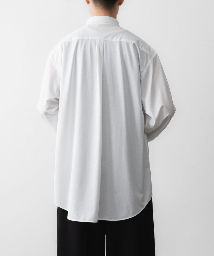 KANEMASA PHIL. カネマサフィルの46G MODEST SHIRTのWHITE 公式通販サイトsession福岡セレクトショップ