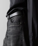 画像をギャラリービューアに読み込む, ssstein(シュタイン)の24AWコレクション DEFORMATION WIDE DENIM JEANS - BLACK 公式通販サイトsession福岡セレクトショップ
