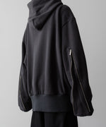 画像をギャラリービューアに読み込む,  i&#39;m here(アイムヒアー)のSIDE ZIP : SWEAT HOODIE - GRAYの公式通販サイトsession福岡セレクトショップ
