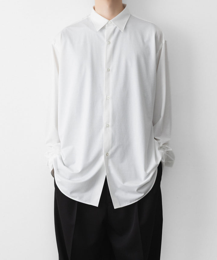 KANEMASA PHIL. カネマサフィルの46G MODEST SHIRTのWHITE 公式通販サイトsession福岡セレクトショップ