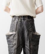 画像をギャラリービューアに読み込む, 【SUBLATIONS】CRACKING COATED BANANA CUTTING PANTS - SAND BEIGE BASE

