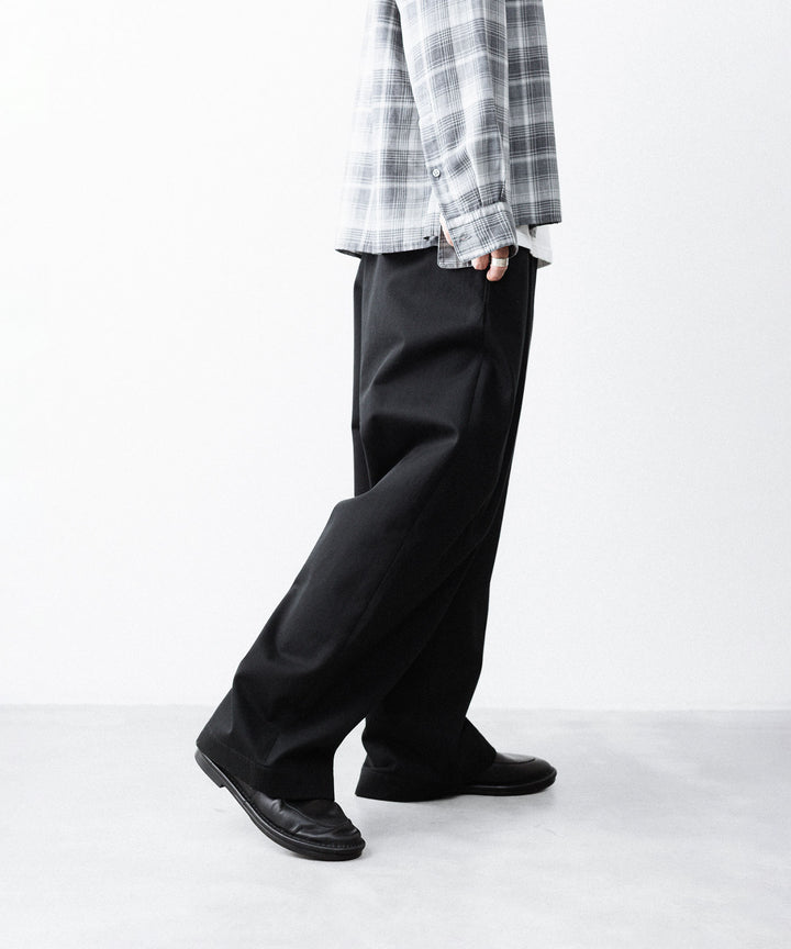 【paratrait】PANCAKE CHINO PT - BLACK