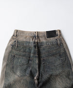 画像をギャラリービューアに読み込む, CODA -コーダのGREY ACID WASH DUAL EXPOSURE BREAK CUT FLARED JEANSのGREY ACID WASH公式通販サイトsession福岡セレクトショップ
