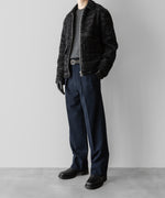 画像をギャラリービューアに読み込む, INTÉRIM(インテリム)のDOUBLE FACE HAIRY BABY LAMA WOOL SPORTS JACKET - RAW BLACKの公式通販サイトsession福岡セレクトショップ
