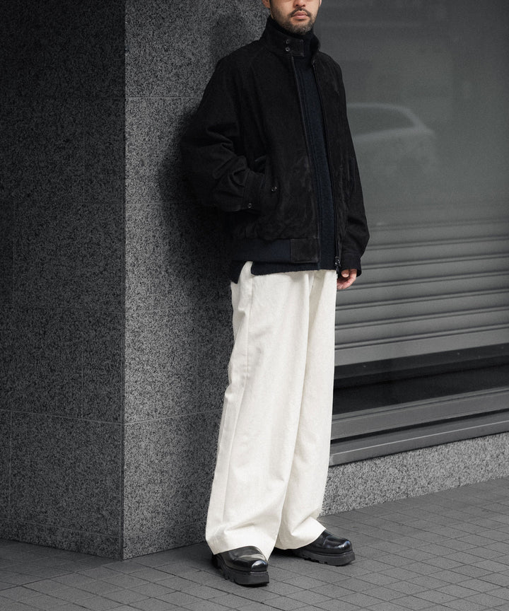 ssstein(シュタイン)のCOW NUBUCK SWING TOP JACKET - BLACKの公式通販サイトsession福岡セレクトショップ