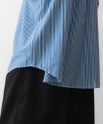 画像をギャラリービューアに読み込む, KANEMASA PHIL. カネマサフィルの46G STRIPE MODEST SHIRTのNAVY WHITE 公式通販サイトsession福岡セレクトショップ
