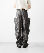 画像をギャラリービューアに読み込む, 【SUBLATIONS】CRACKING COATED BANANA CUTTING PANTS - SAND BEIGE BASE
