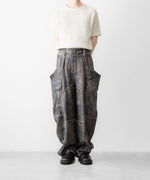 画像をギャラリービューアに読み込む, 【SUBLATIONS】CRACKING COATED BANANA CUTTING PANTS - SAND BEIGE BASE
