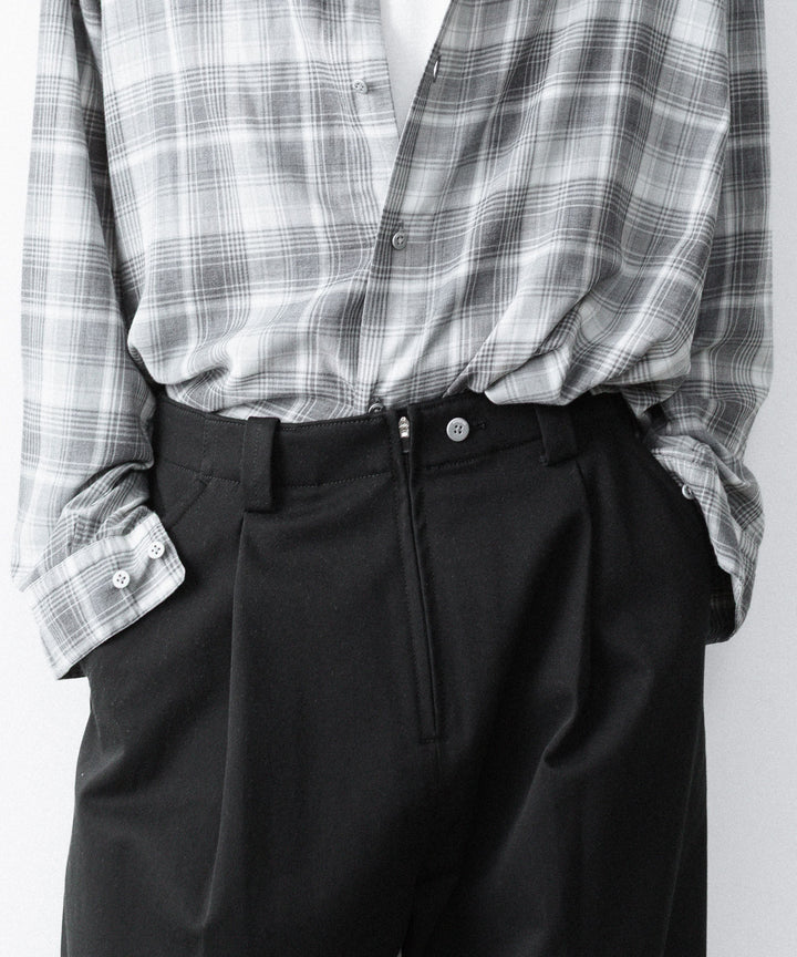 【paratrait】PANCAKE CHINO PT - BLACK