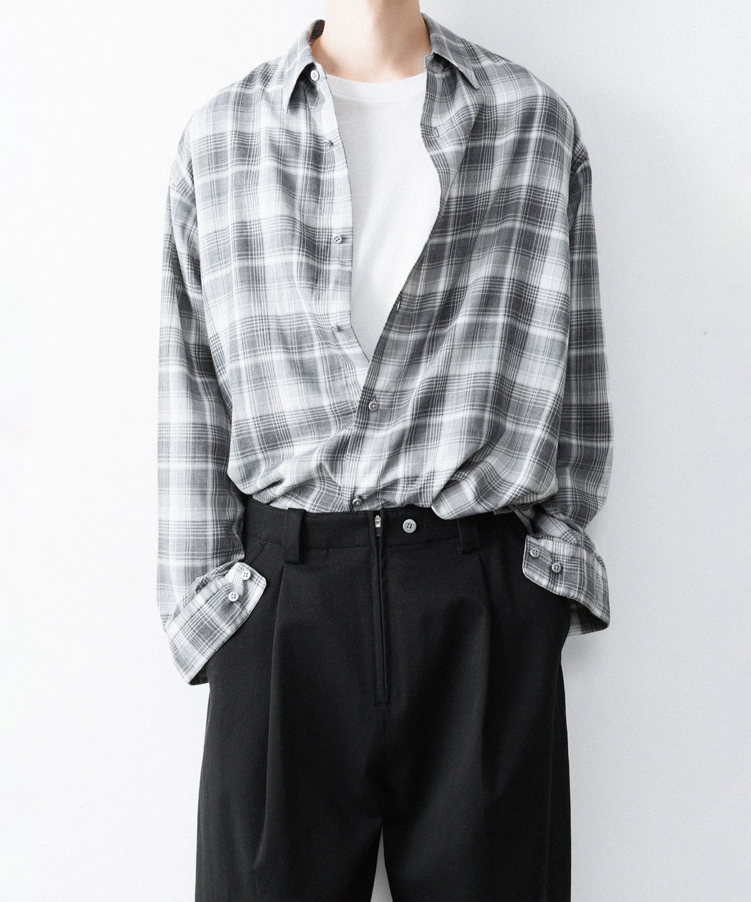 【paratrait】PANCAKE CHINO PT - BLACK