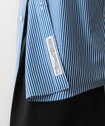 画像をギャラリービューアに読み込む, KANEMASA PHIL. カネマサフィルの46G STRIPE MODEST SHIRTのNAVY WHITE 公式通販サイトsession福岡セレクトショップ
