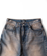 画像をギャラリービューアに読み込む, CODA コーダのDUST INDIGO ACID WASH BREAK CUT FLARED JEANSのDUST INDIGO 公式通販サイトsession福岡セレクトショップ
