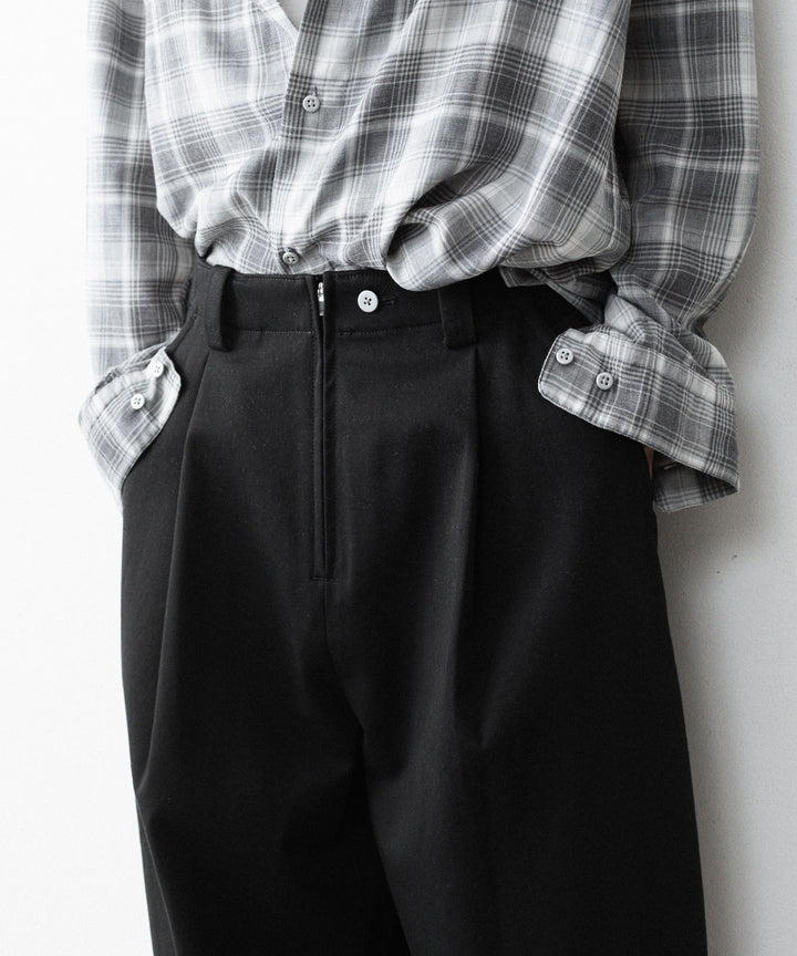 【paratrait】PANCAKE CHINO PT - BLACK