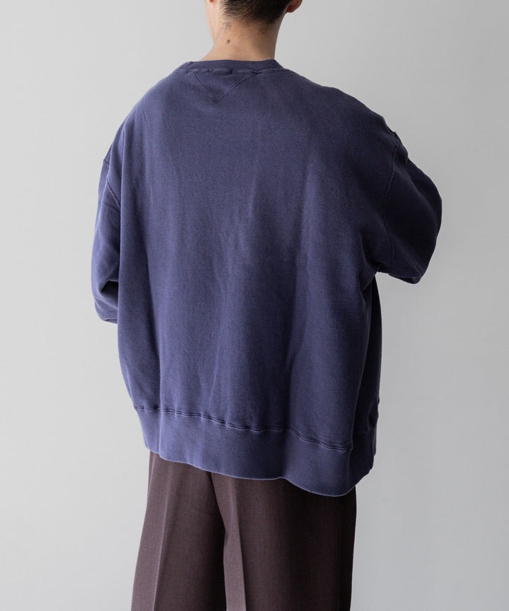 【INTÉRIM】インテリム 23AW BLEACH HYPER BIG V LOOP WHEEL SEAMLESS SWEAT SHIRT - B.NASU sessionセッション福岡セレクトショップ 公式通販サイト