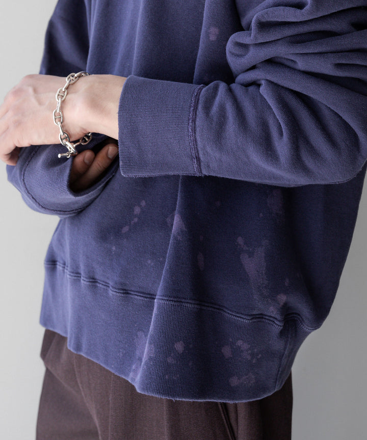 【INTÉRIM】インテリム 23AW BLEACH HYPER BIG V LOOP WHEEL SEAMLESS SWEAT SHIRT - B.NASU sessionセッション福岡セレクトショップ 公式通販サイト