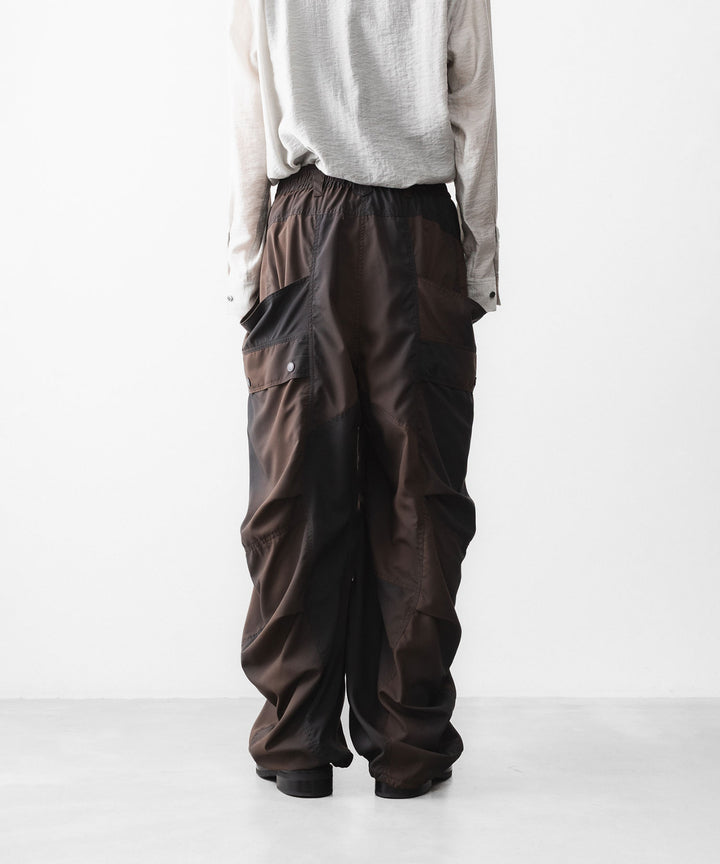 SUBLATIONS-サブレーションズのKIVULI PRINT BANANA CUTTING PANTSのDARK BROWN公式通販サイトsession福岡セレクトショップ