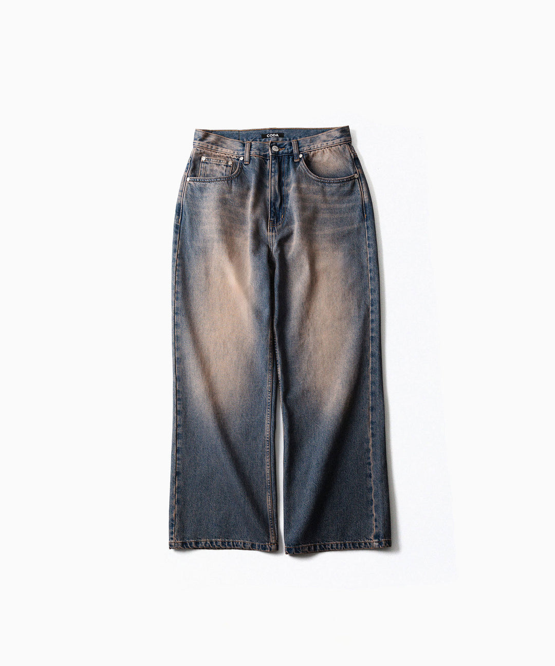 CODA コーダのDUST INDIGO ACID WASH BREAK CUT FLARED JEANSのDUST INDIGO 公式通販サイトsession福岡セレクトショップ