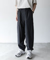 【stein】WINDBREAKER EASY TROUSERS - BLACK