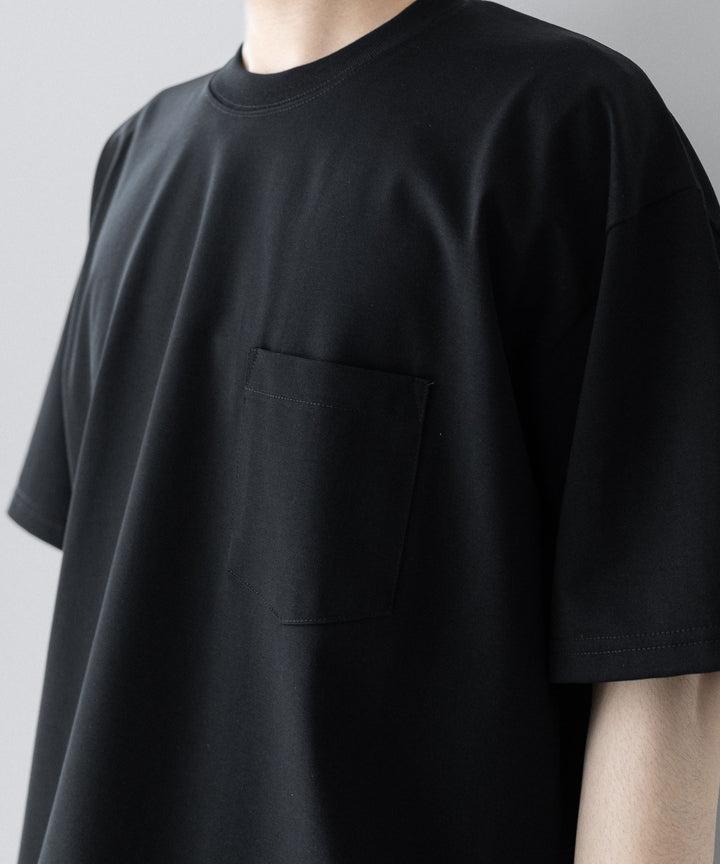 ssstein(シュタイン)のOVERSIZED POCKET TEE - BLACKの公式通販サイトsession福岡セレクトショップ