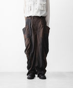 画像をギャラリービューアに読み込む, SUBLATIONS-サブレーションズのKIVULI PRINT BANANA CUTTING PANTSのDARK BROWN公式通販サイトsession福岡セレクトショップ
