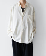 画像をギャラリービューアに読み込む, INTÉRIM インテリムSILK NOIL L/S REGULAR COLLAR SHIRTのNATURAL 公式通販サイトsession福岡セレクトショップ
