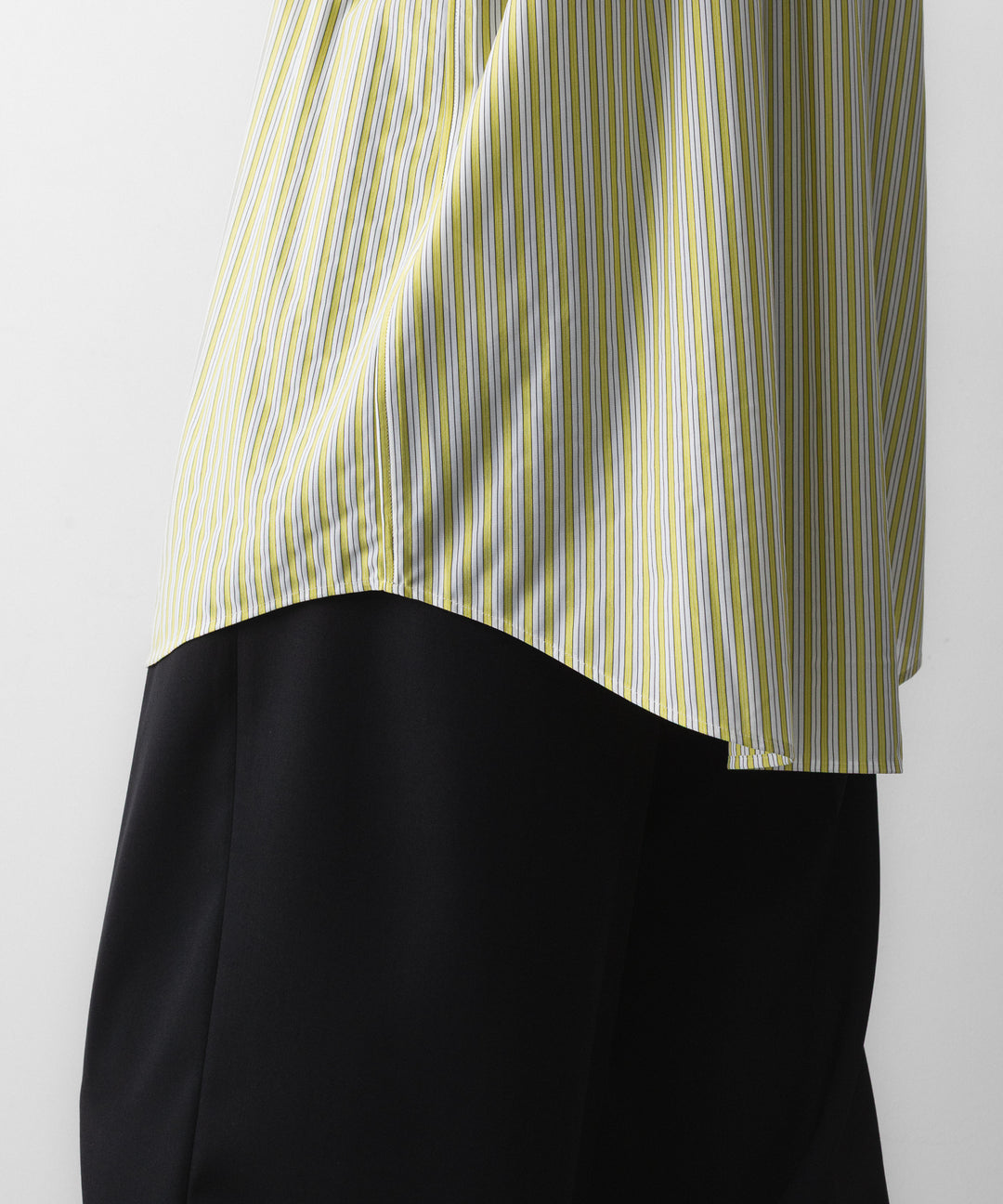 KANEMASA PHIL. カネマサフィルの46G STRIPE MODEST SHIRTのYELLOW BLACK 公式通販サイトsession福岡セレクトショップ