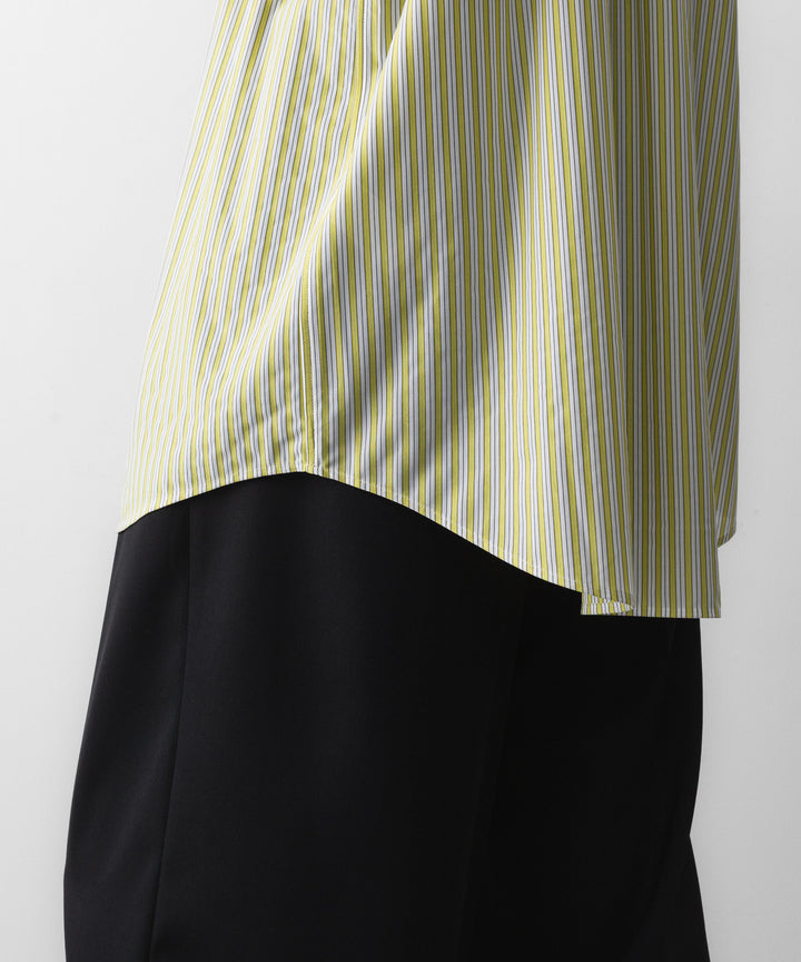KANEMASA PHIL. カネマサフィルの46G STRIPE MODEST SHIRTのYELLOW BLACK 公式通販サイトsession福岡セレクトショップ