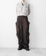画像をギャラリービューアに読み込む, SUBLATIONS-サブレーションズのKIVULI PRINT BANANA CUTTING PANTSのDARK BROWN公式通販サイトsession福岡セレクトショップ
