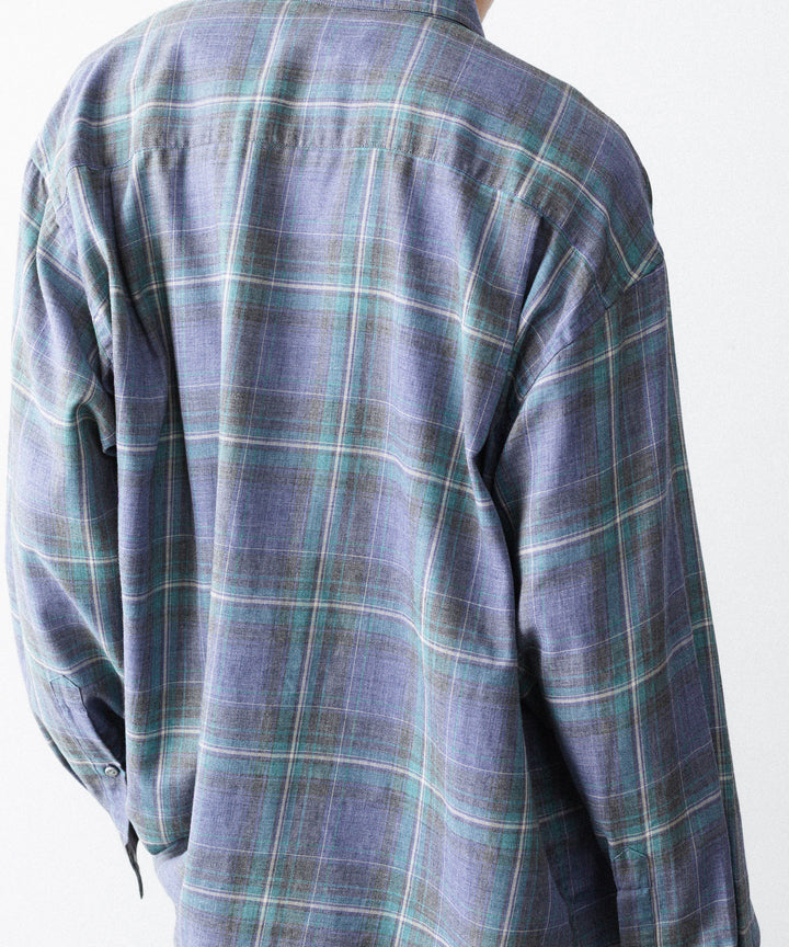 paratrait パラトレイトのCHECK LS SHIRTのGREEN 公式通販サイトsession福岡セレクトショップ