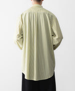 画像をギャラリービューアに読み込む, KANEMASA PHIL. カネマサフィルの46G STRIPE MODEST SHIRTのYELLOW BLACK 公式通販サイトsession福岡セレクトショップ
