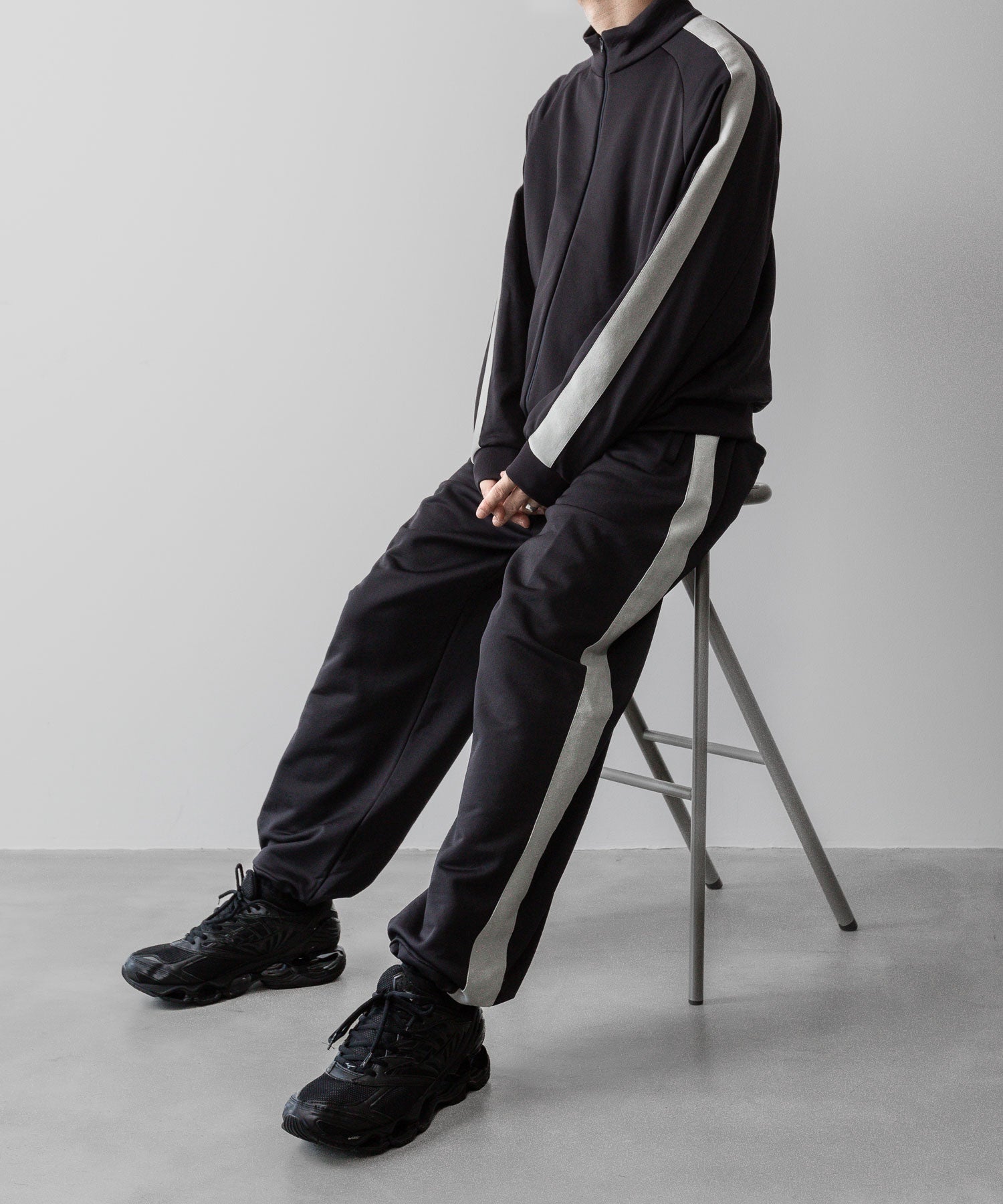 ssstein(シュタイン)の24AWコレクション NYLON JERSEY TRACK JACKET - DARK NAVY 公式通販サイトsession福岡セレクトショップ