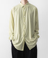 【KANEMASA PHIL.】46G STRIPE MODEST SHIRT - YELLOW BLACK