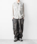 画像をギャラリービューアに読み込む, 【SUBLATIONS】CRACKING COATED BANANA CUTTING PANTS - SAND BEIGE BASE
