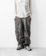 画像をギャラリービューアに読み込む, 【SUBLATIONS】CRACKING COATED BANANA CUTTING PANTS - SAND BEIGE BASE
