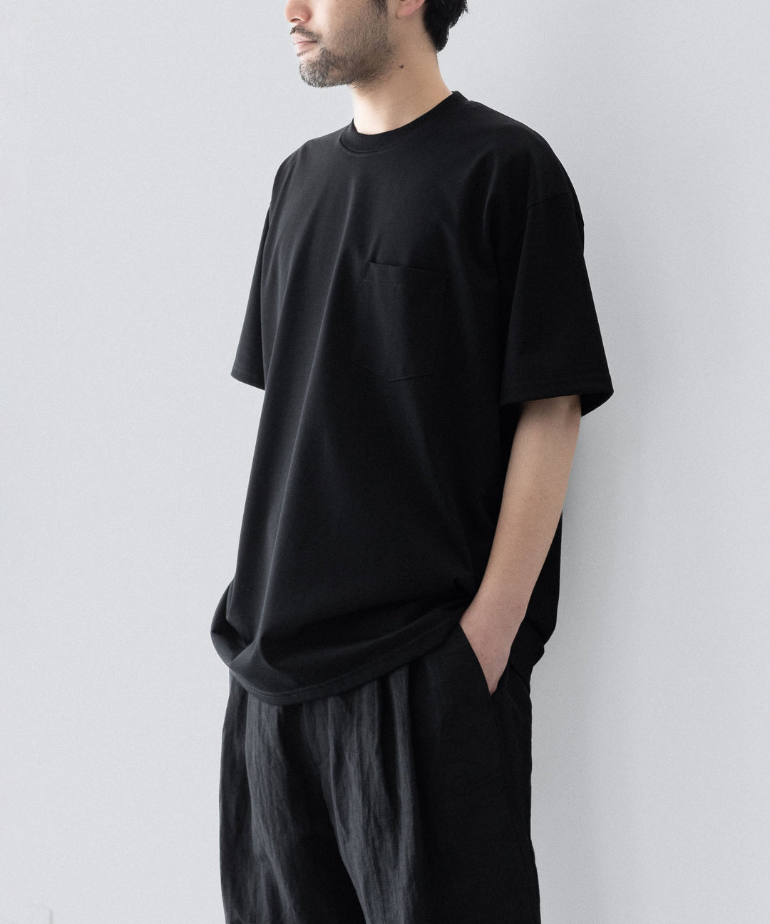 ssstein(シュタイン)のOVERSIZED POCKET TEE - BLACKの公式通販サイトsession福岡セレクトショップ