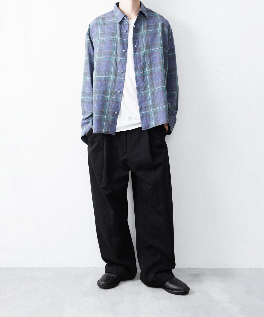 paratrait パラトレイトのCHECK LS SHIRTのGREEN 公式通販サイトsession福岡セレクトショップ